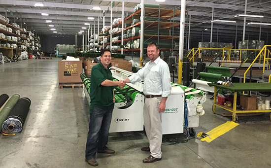 Andy Anderson at Go Green Turf
